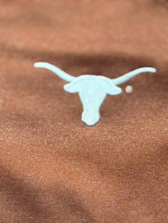 Texas Longhorns Burnt Orange Womens Medium Hooded Zip Jacket - Picture 3 of 5